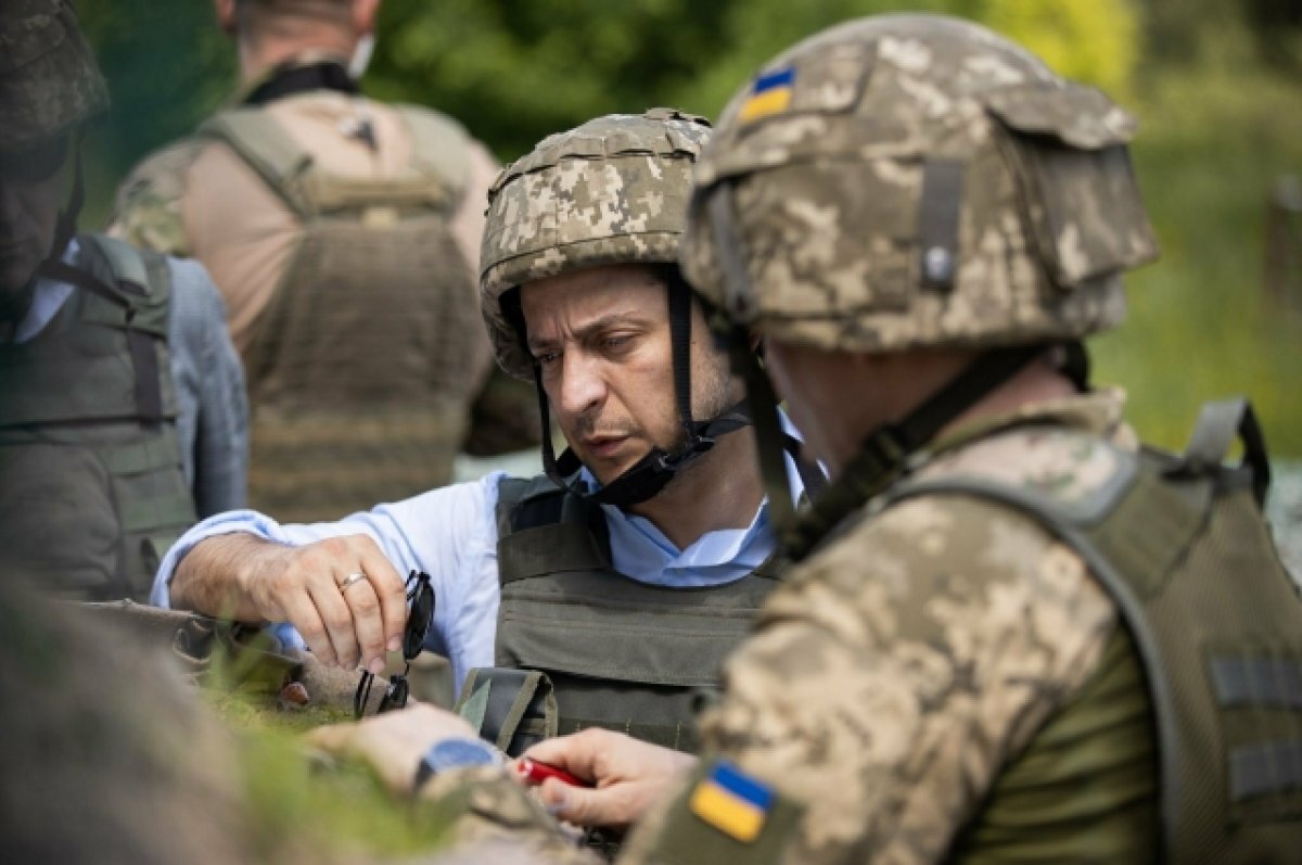    Президент Украины Владимир Зеленский.