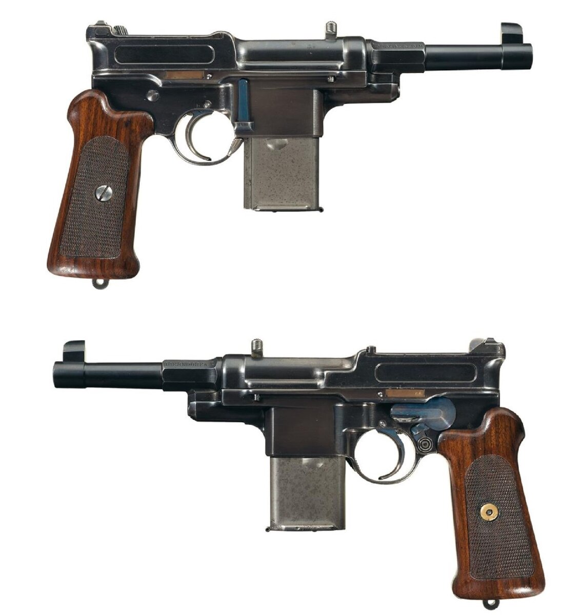 Пистолет Маузера обр. 1906/1908 годов.