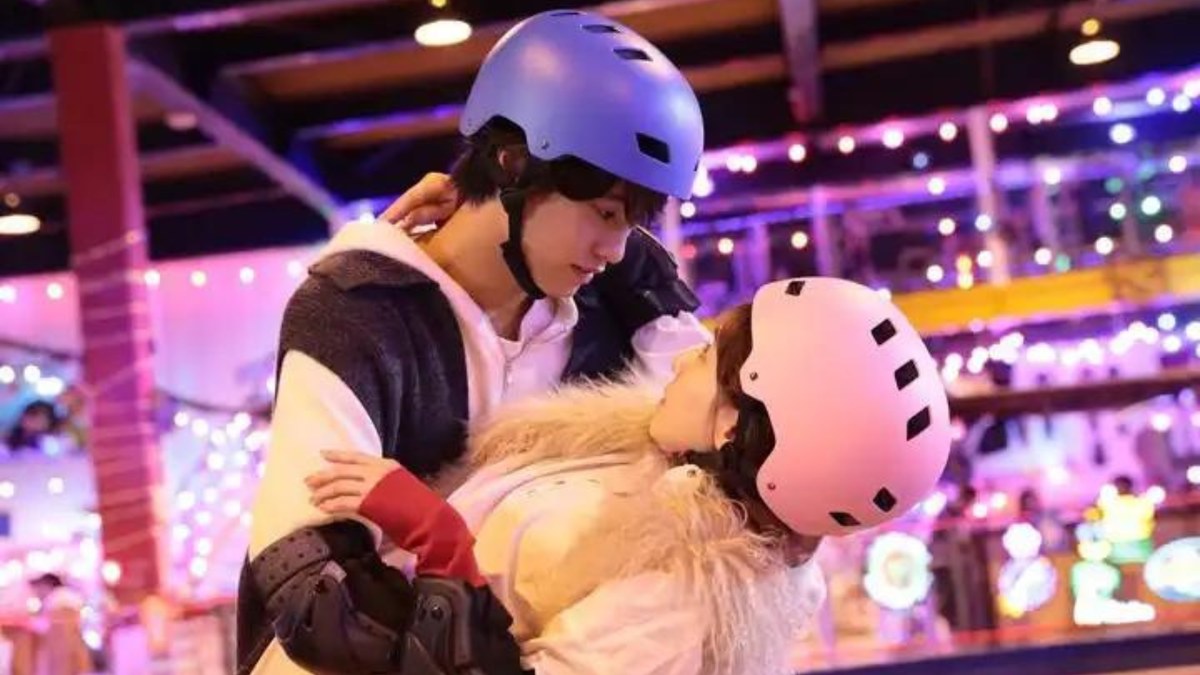 Кадр из дорамы «Явление бойфренда!», няшка со второй дамой)))