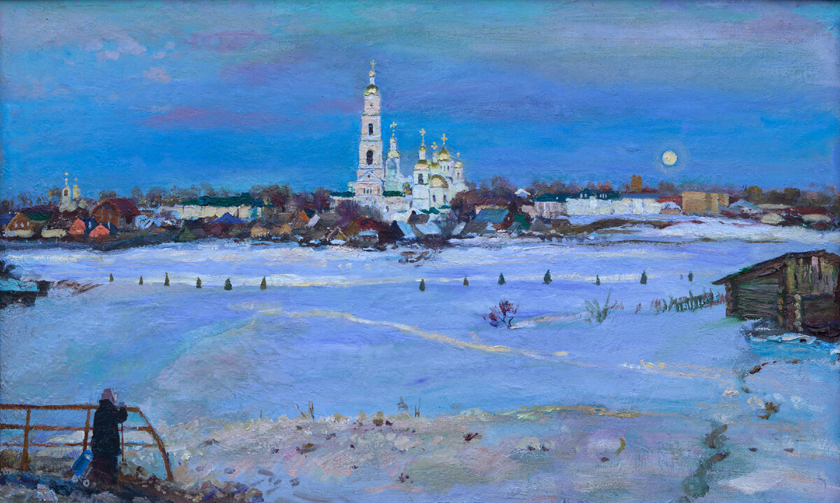 "В отблесках солнца" 2021 Беседнов Леонид Петрович
Холст 90х40см. масло