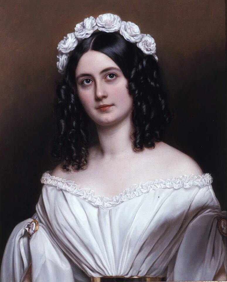 Rosalie Julie von Wüllerstorf-Urbair. 1840 год.