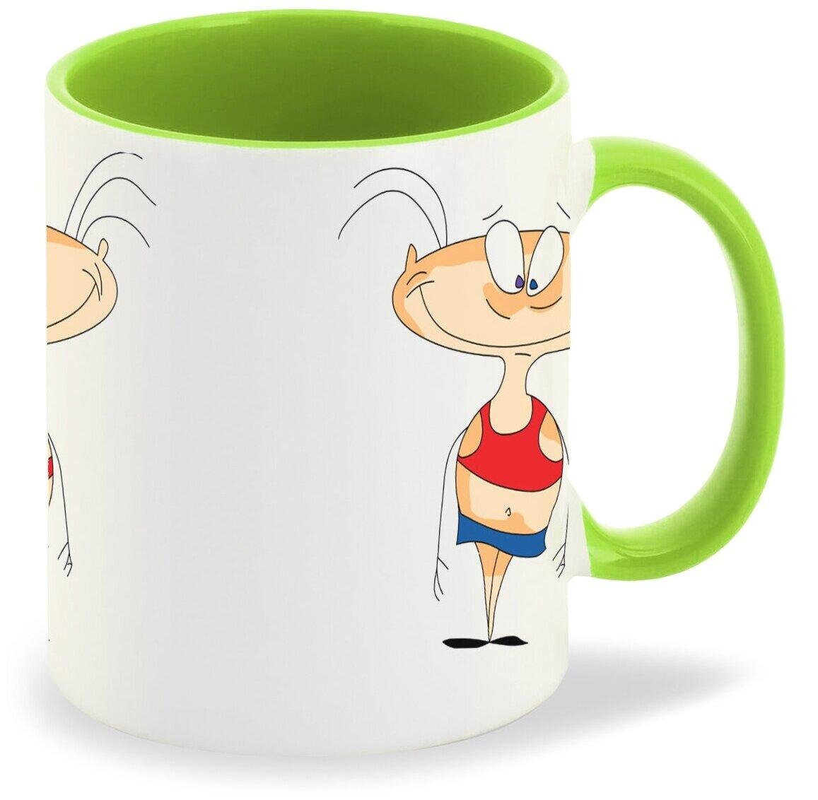    Кружка для горячих питий «Масяня. Улыбка» (Реклама)