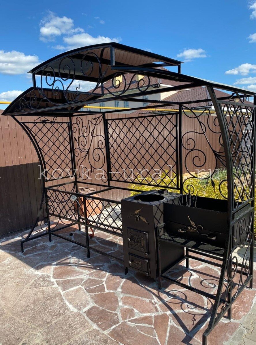 Мангальная зона, мангал от производителя