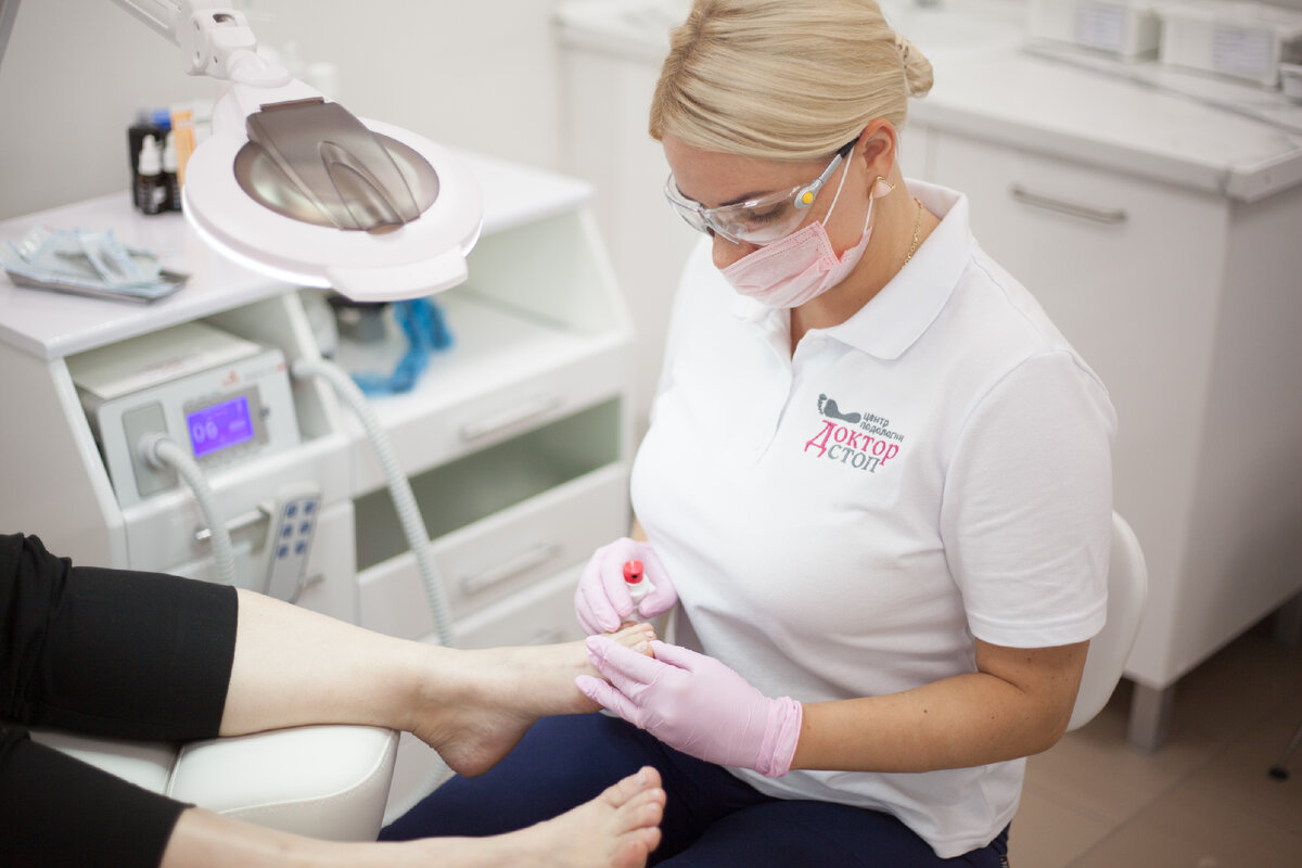 гигиенический педикюр "Доктор Стоп"