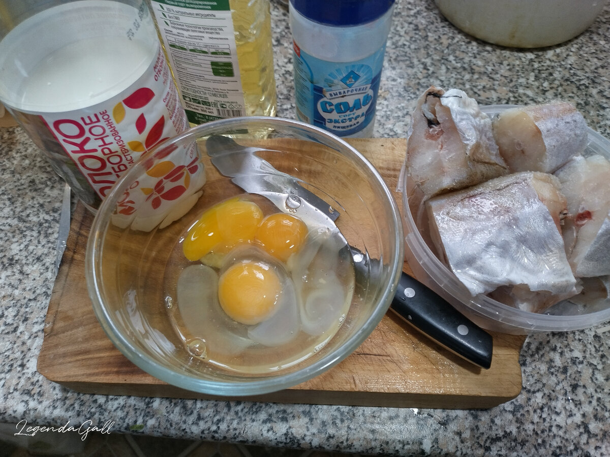Куриные гребешки в кляре