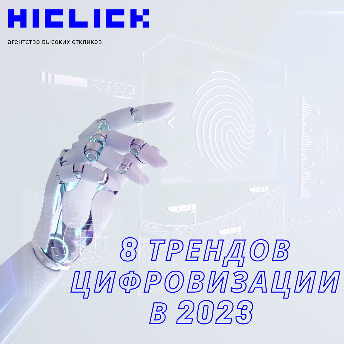 8 трендов цифровизации в 2023 от Hiclick