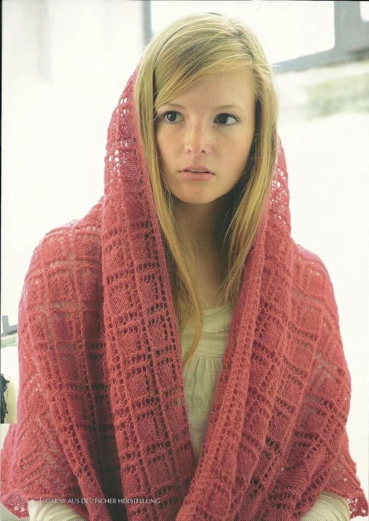 Шали Спицами : Шаль "Агат", Шаль "Весеннее Равноденствие.