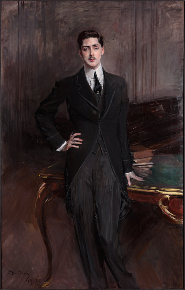 Портрет графа С.П. Зубова. Джованни Больдини. Париж (?). 1913 г.
