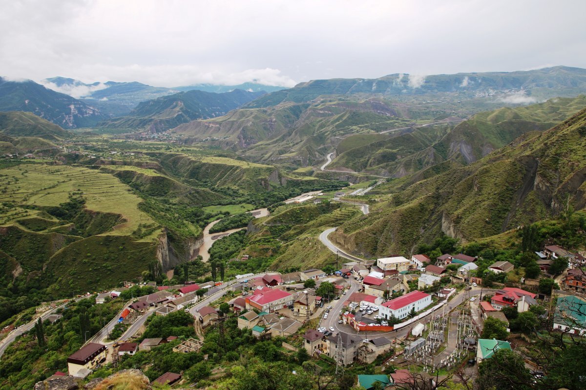 дагестан аулы в горах