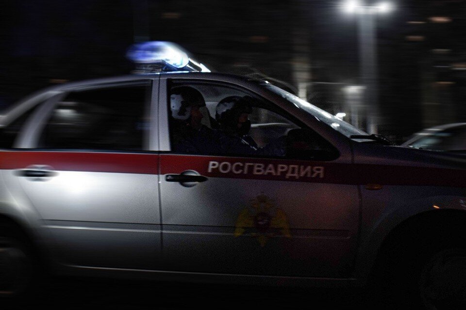     Росгвардейцы задержали злоумышленника и доставили его в отделение  предоставлено пресс-службой