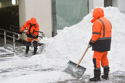    Последствия снегопада в Москве ©Александр Манзюк РИАМО