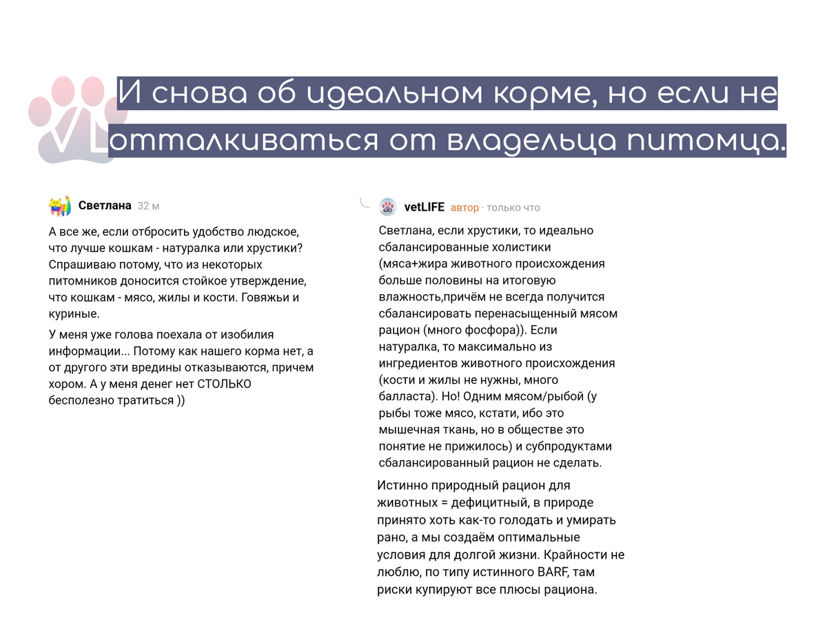 Ответы на вопросы: о наилучшем типе кормления, кукурузе и многом другом. |  Ветеринарный диетолог vetLIFE | Дзен