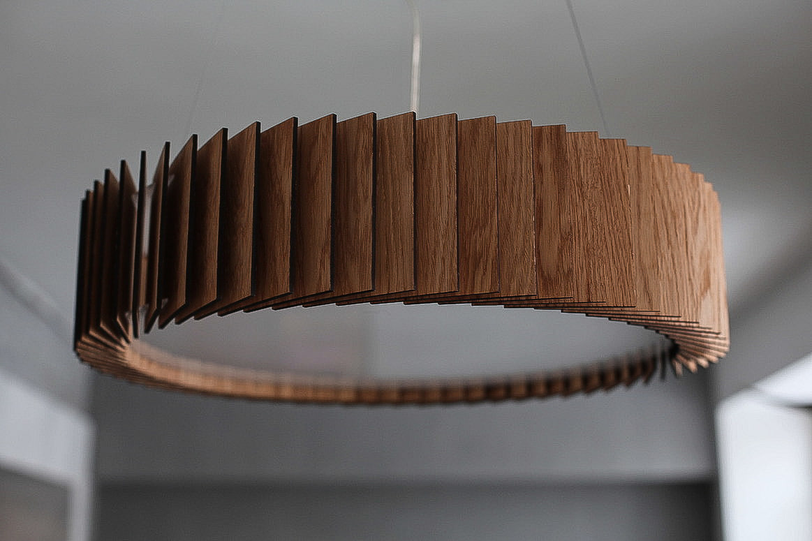 WOODLED ROTOR Chandelier