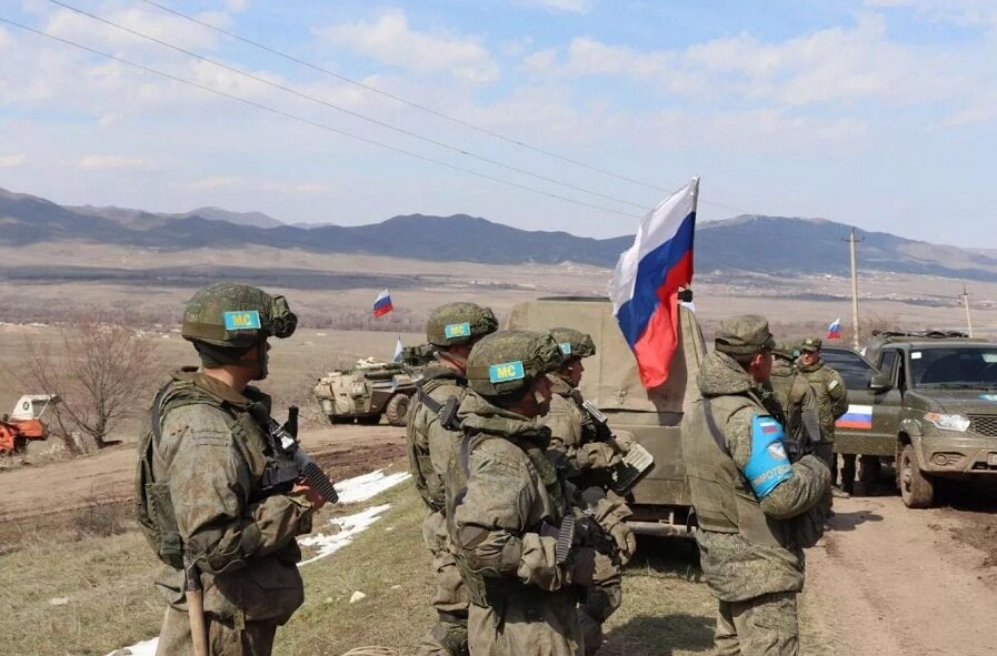 Российские миротворческие силы в Арцахе - (Фото из открытых источников сети Интернета)