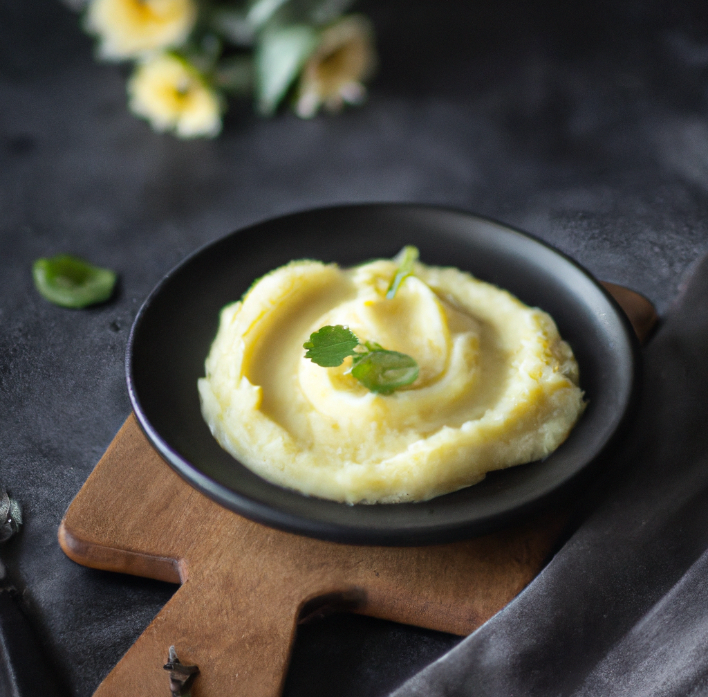 Картофельное пюре с чесноком и травами. | Гастрономический полет фантазии.  | Дзен