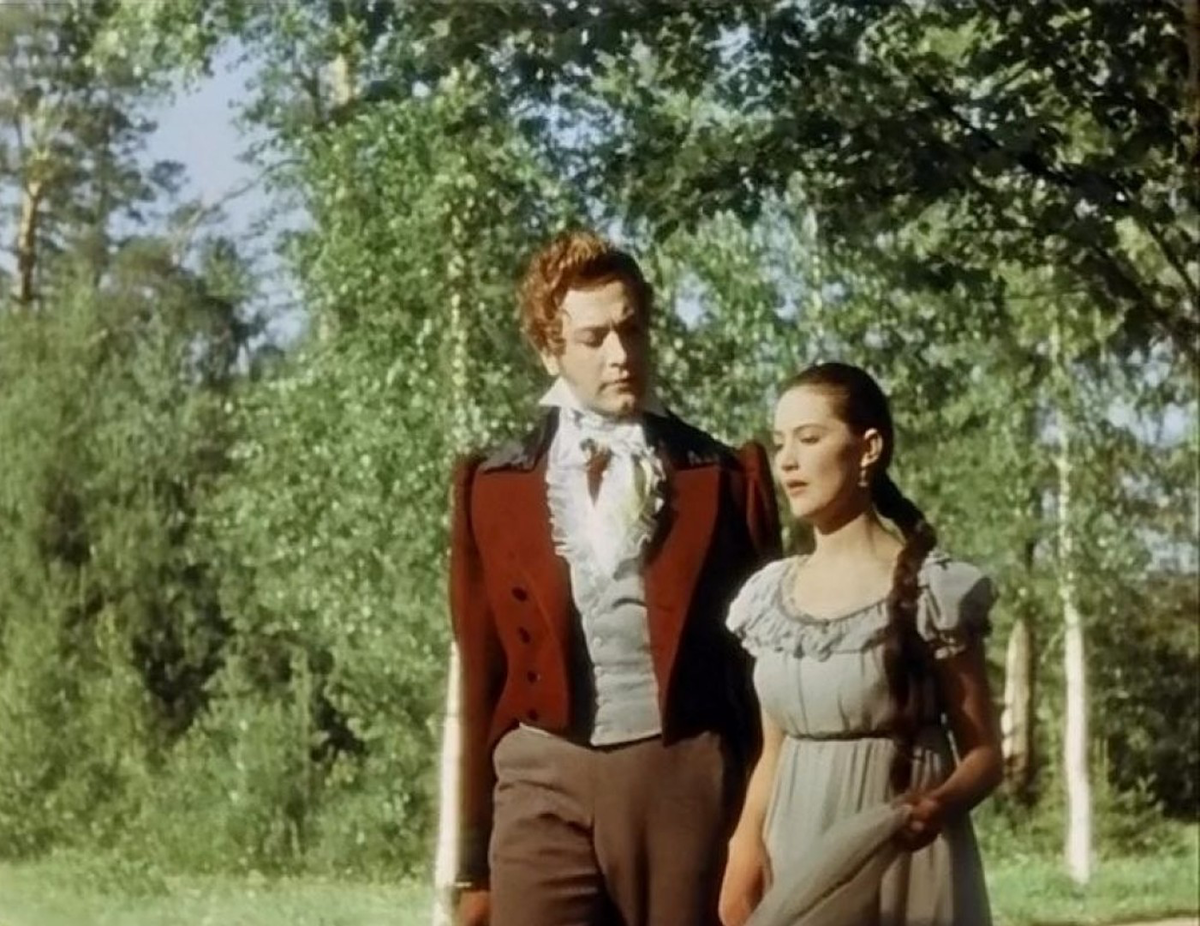 Кадр из фильма "Евгений Онегин" 1958 