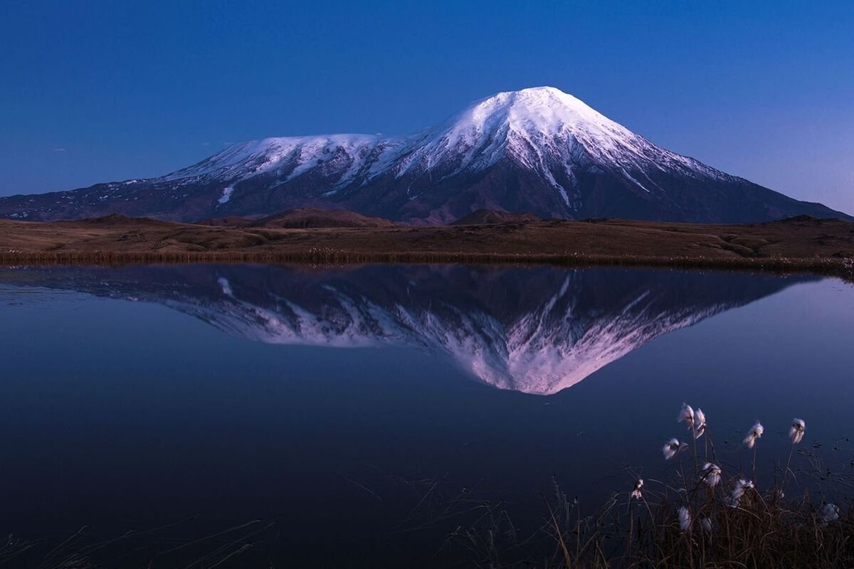 Камчатка осень вулканы