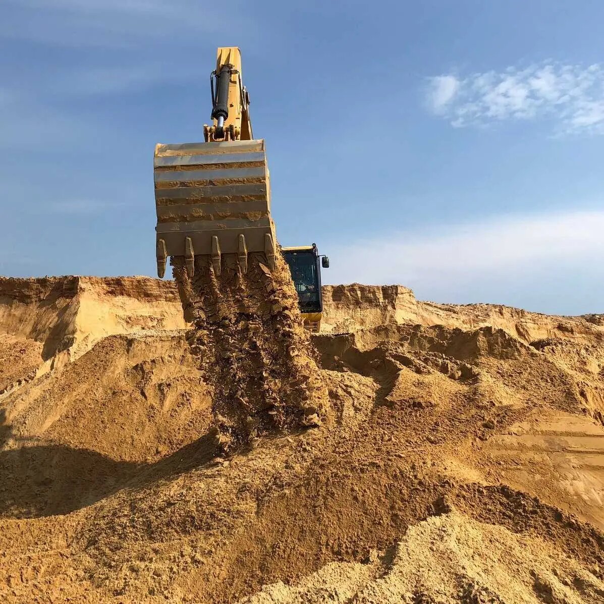 карьерный песок