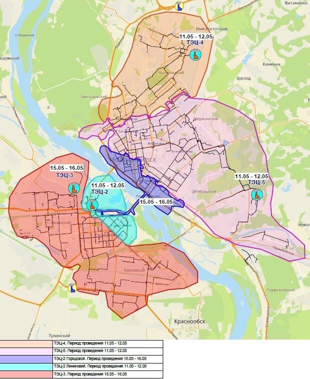 Население города новосибирск на 2023. Схема теплосетей Новосибирска. Карта ТЭЦ Новосибирск. Карта тепловых сетей Благовещенска.