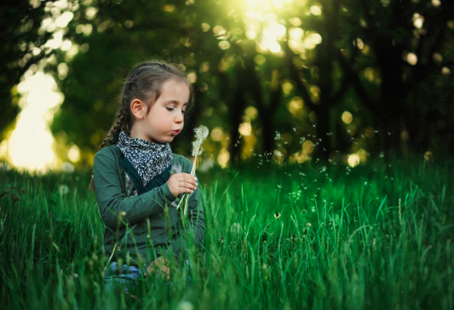 Аллергия на пыльцу у детей