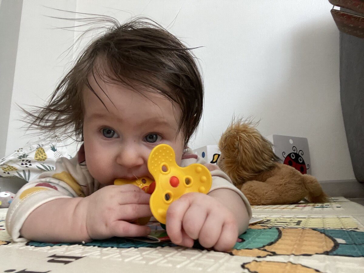 Здесь ей всего 5 месяцев