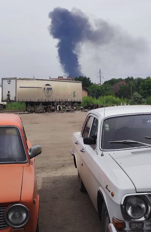    Луганск подвергся очередному ракетному обстрелу ракетами Storm Shadow