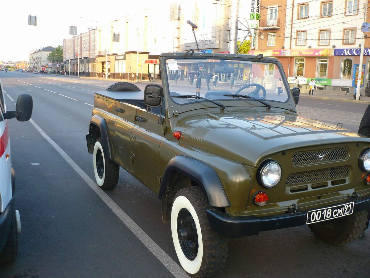 УАЗ 469 внедорожник военный