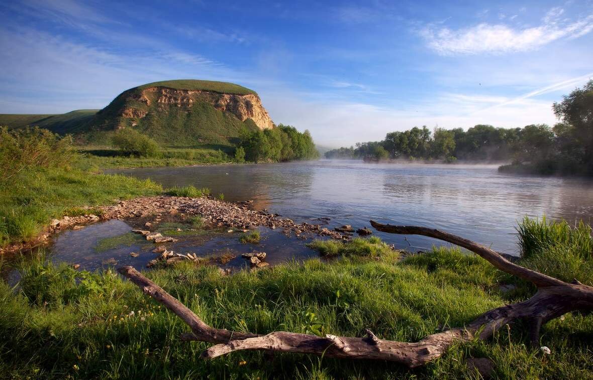 Река Красивая Меча, Тульская область 