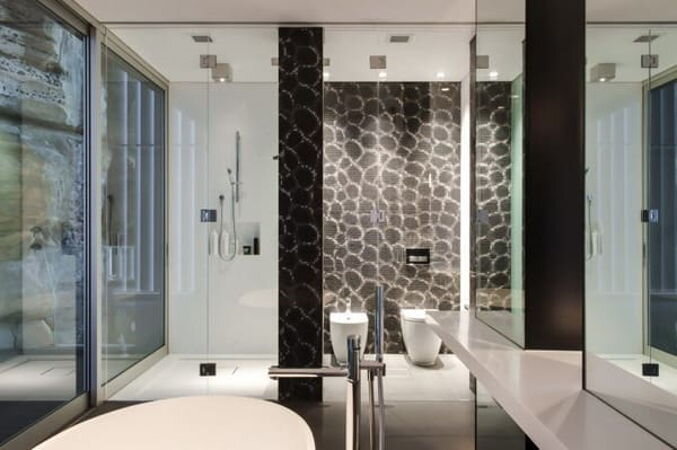 Ванные хай-тек: 130 фото примеров дизайна и советы по оформлению красивых ванных комнат