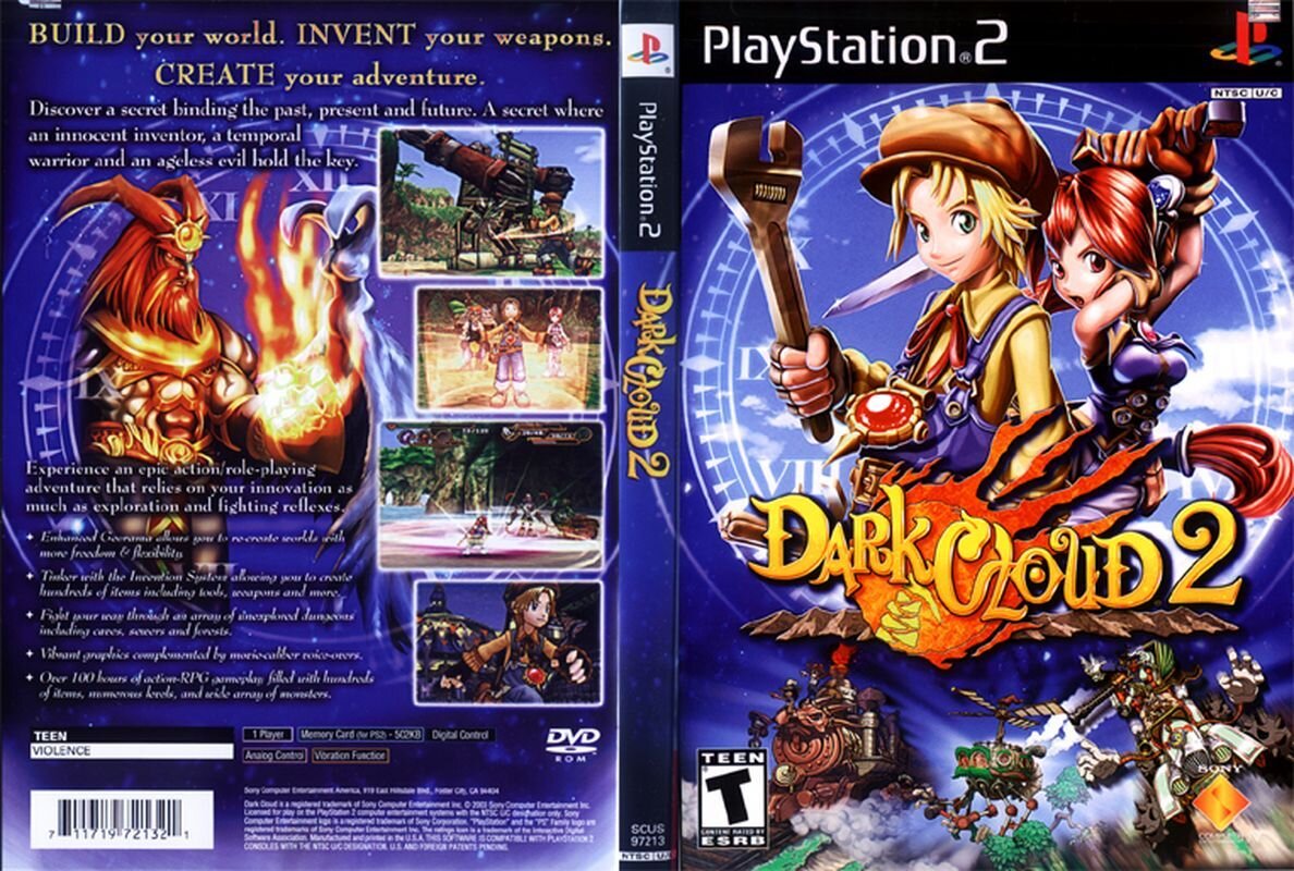 Dark cloud ps2 weapons