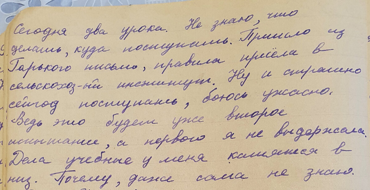 Девятая запись Дневника матери