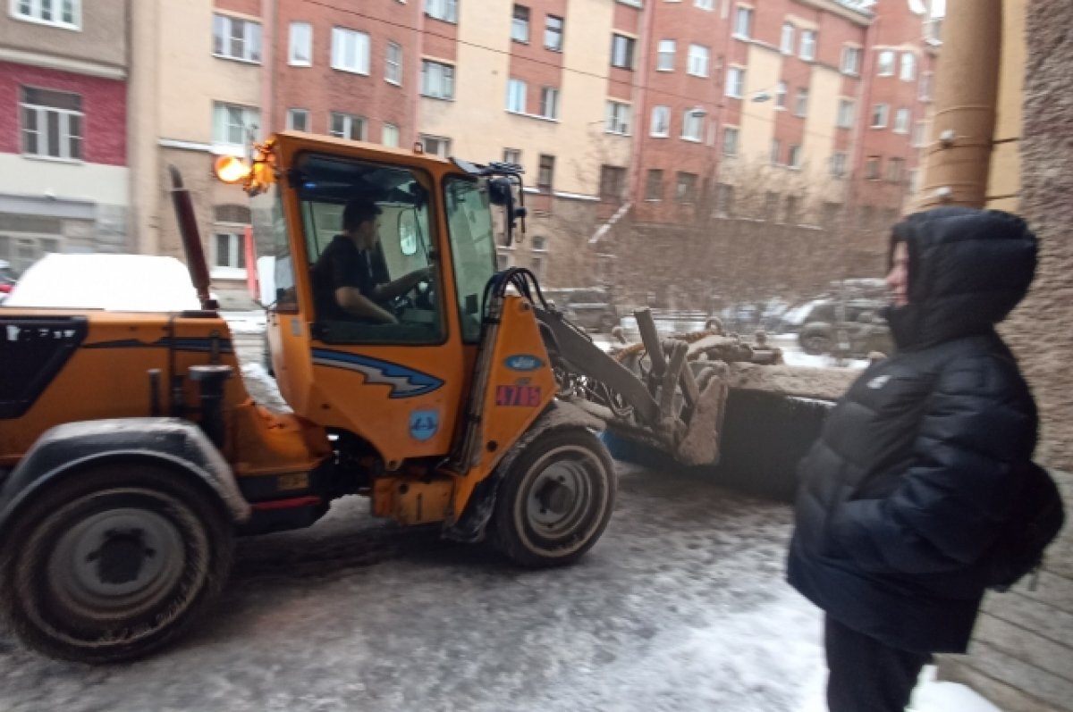    В Смольном рассказали, как пожаловаться на плохую уборку снега в Петербурге