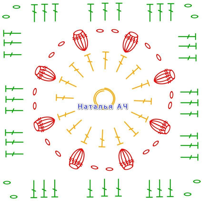 Наталья ач вязание крючком и схемы