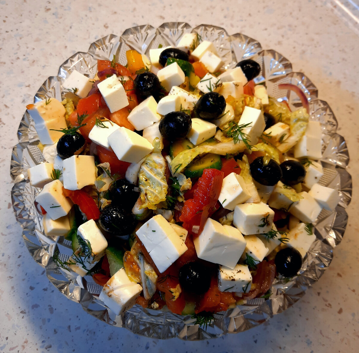 Вариант сервировки