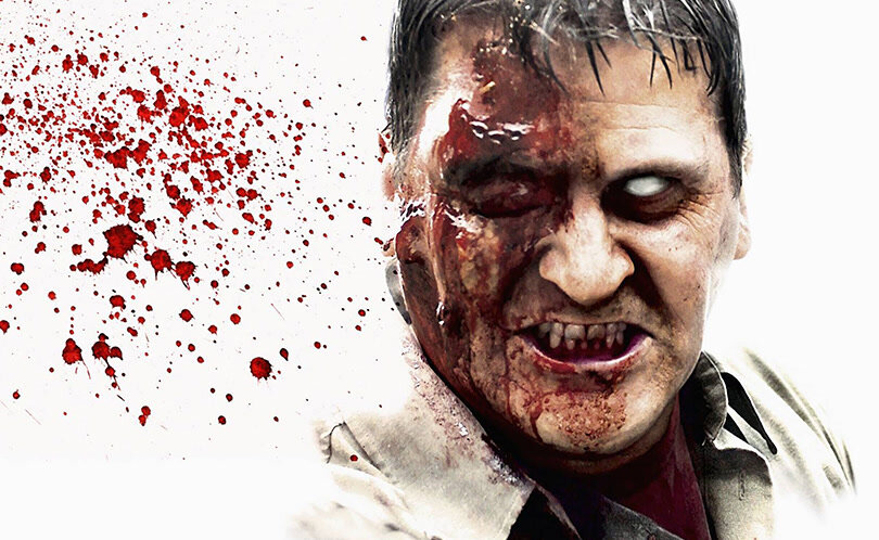 Постер к фильму "Рассвет мертвецов". 