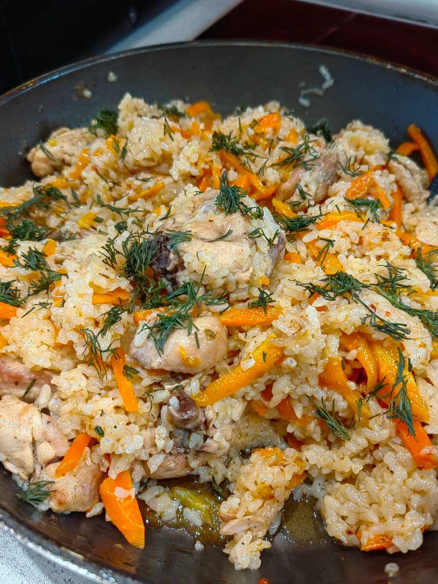 Если поссоритесь со мной, то вот такой плов сварю