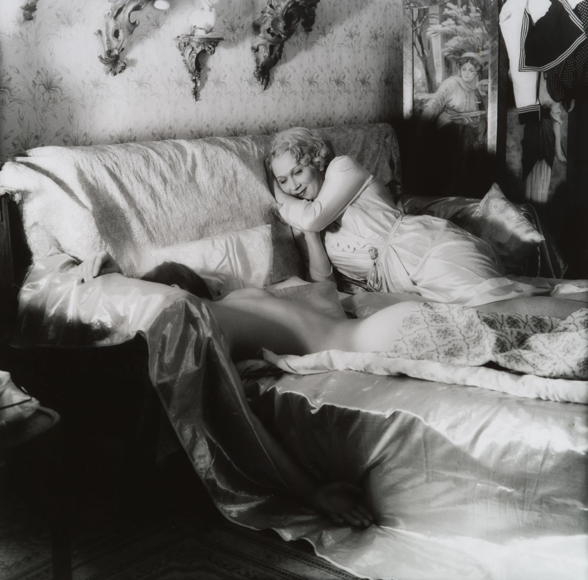 Любовь Орлова на съемках одного из своих фильмов