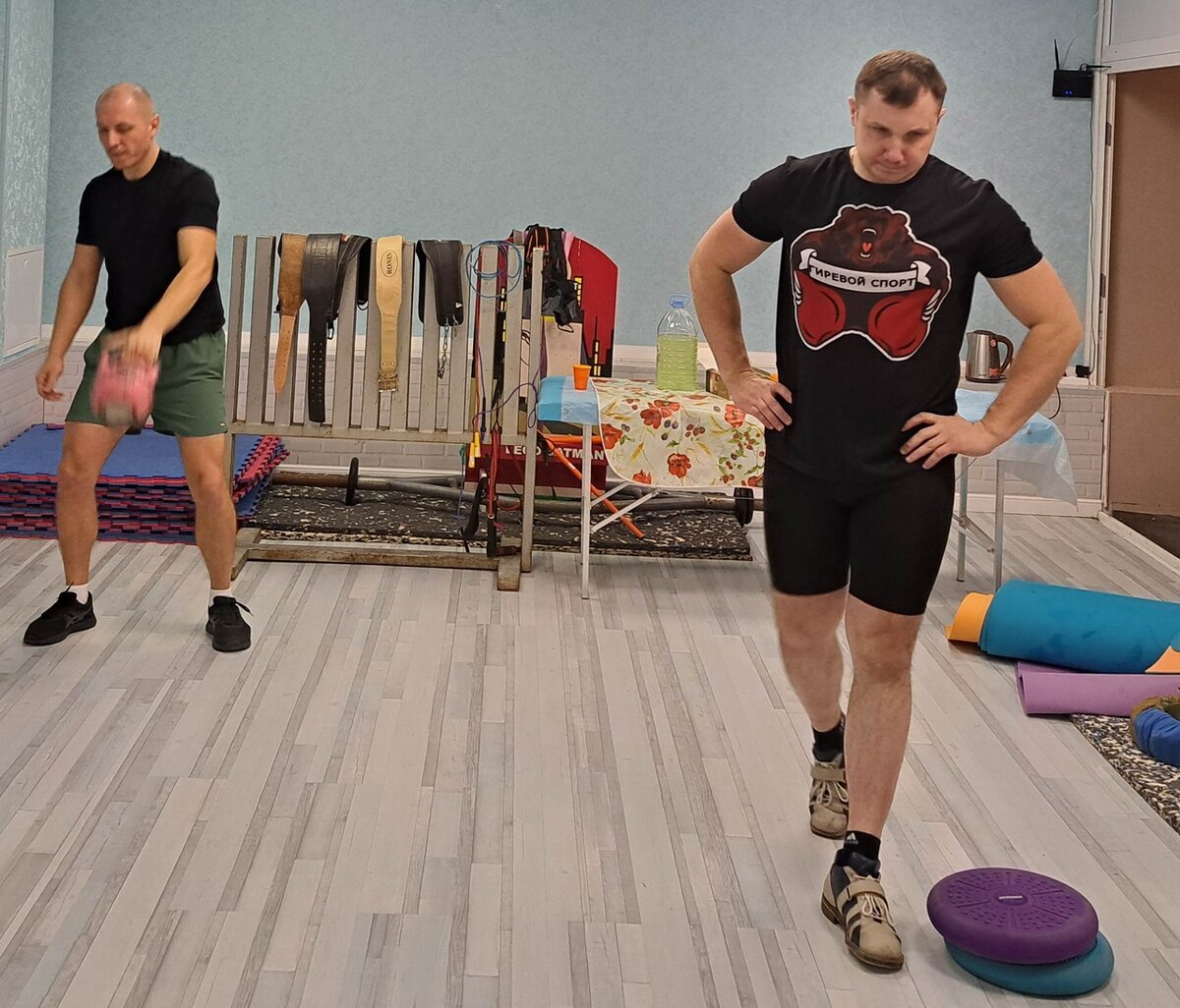 Всё начинается с разминки