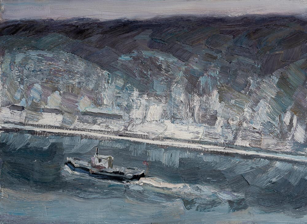 Картина: «Нескучный сад в декабре». Автор: Александр Попов. Размер: 95×70 см. Год создания: 2008. Страна: Россия.