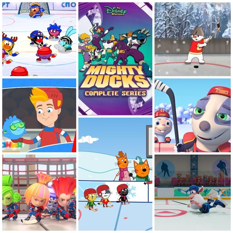 Лучшие мультфильмы о хоккее