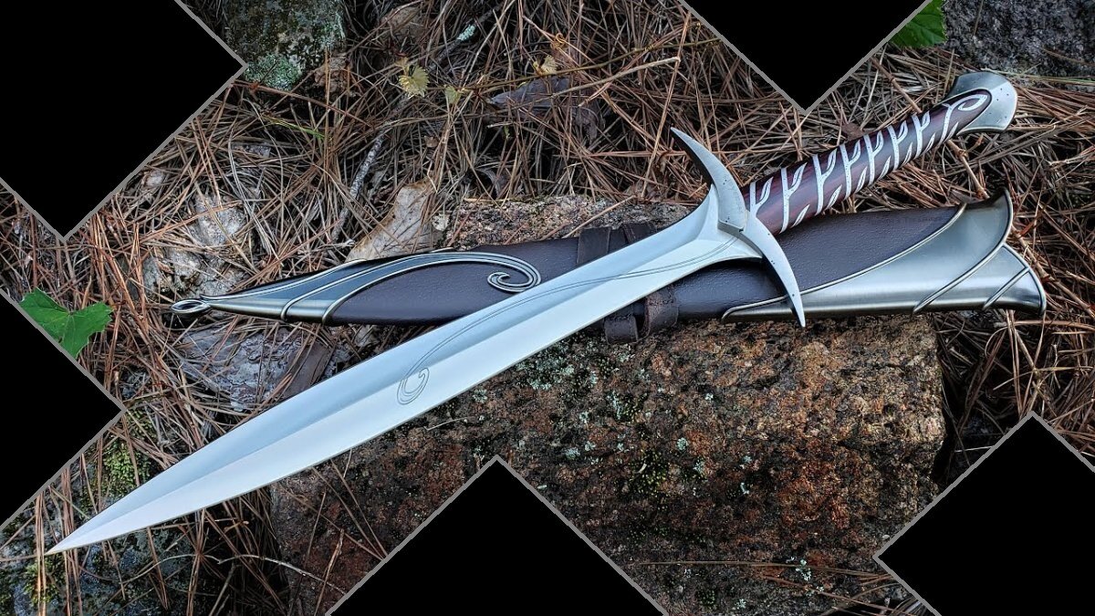 Изящный и соразмерный клинок. Такой же как древних греков.