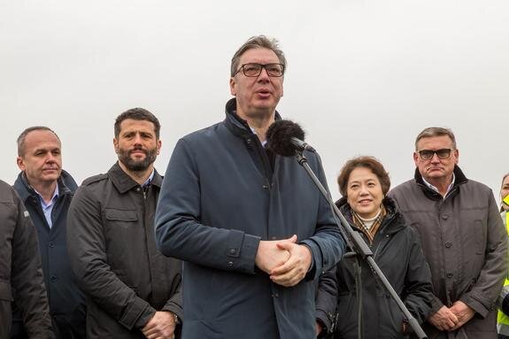    Президент Сербии Александр Вучич, Shi Zhongyu / globallookpress.com