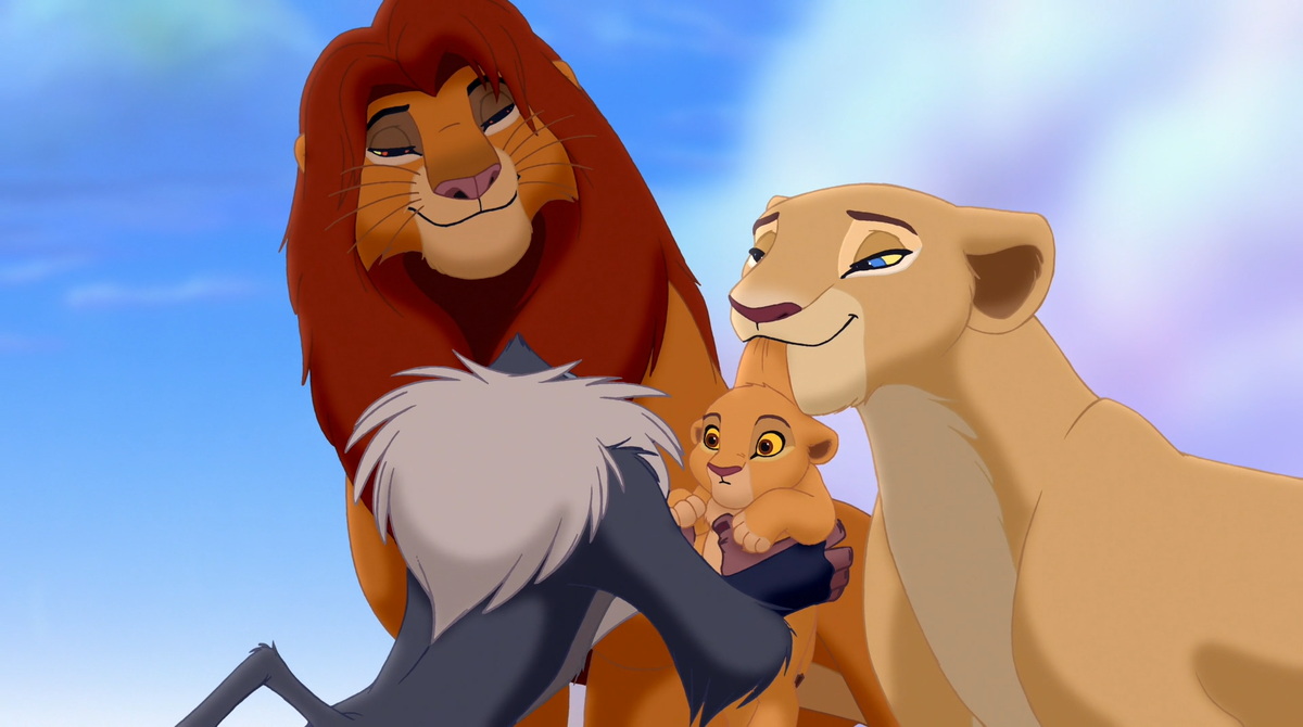 Момент из мультфильма: Король Лев