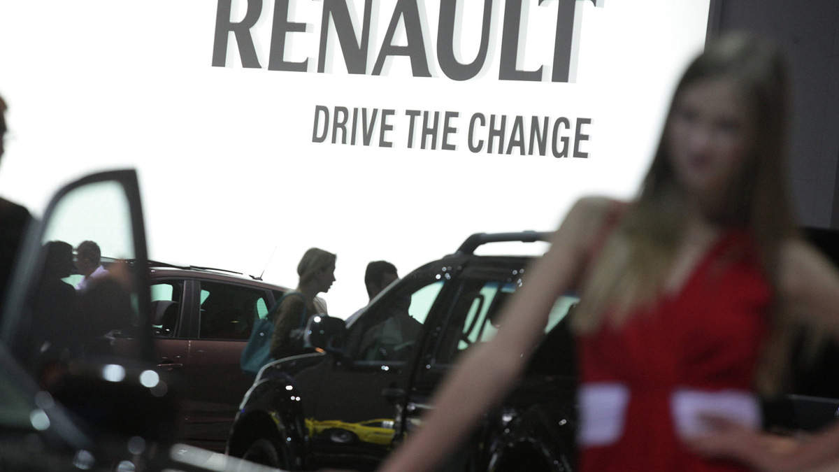    #Стенд компании Renault© РИА Новости . Руслан Кривобок