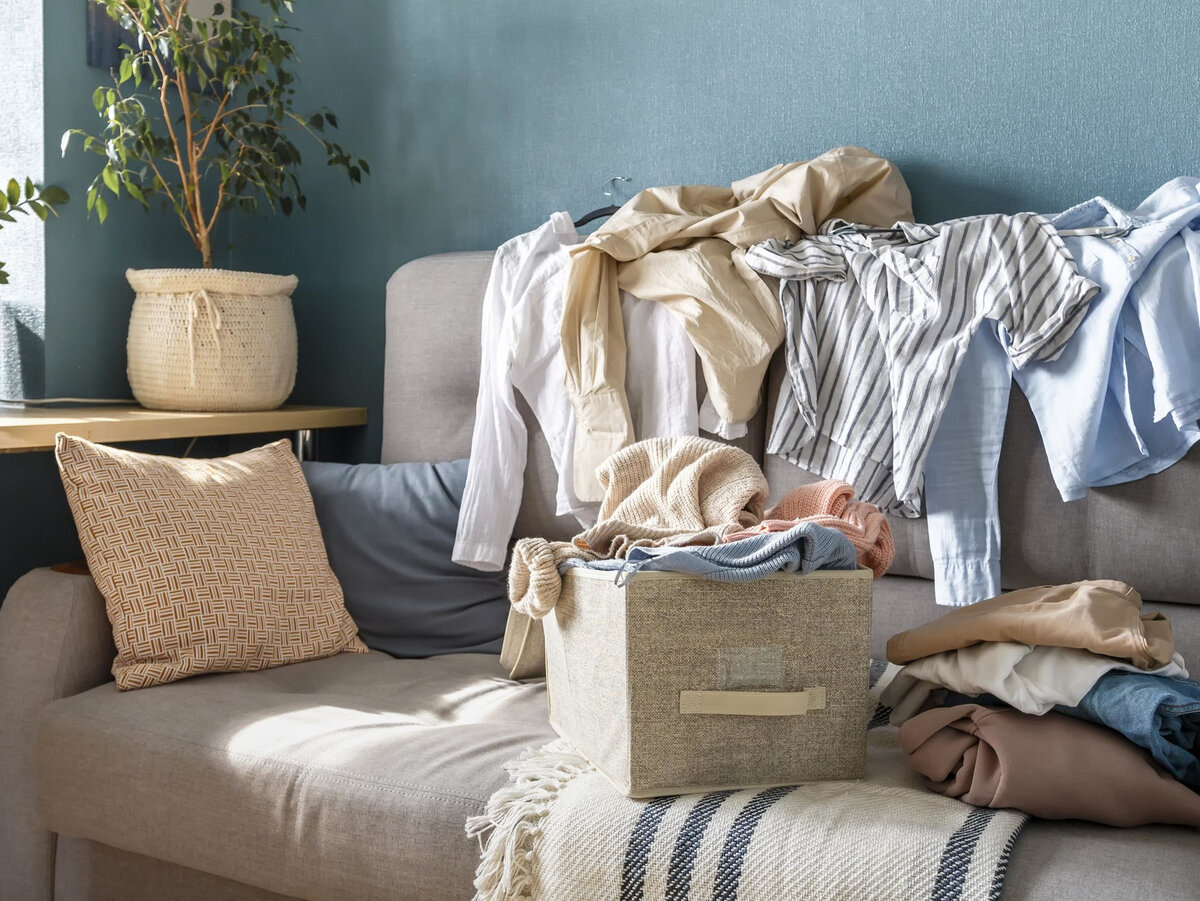 Любой беспорядок содержит эти пять вещей, которые легче убирать по очереди