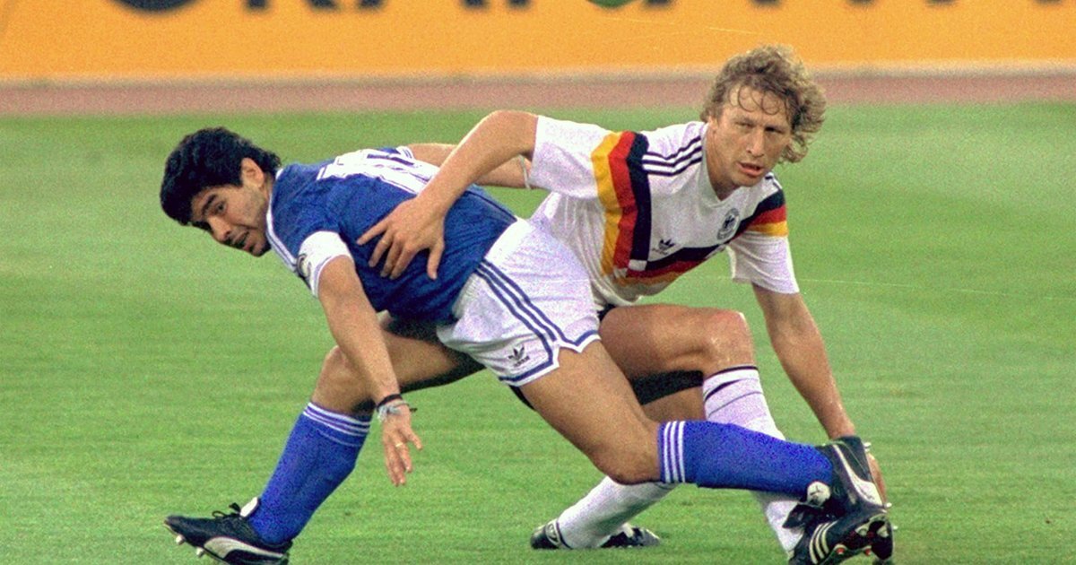 Гвидо Бухвальд - защитник, сдержавший Марадону, в финале Чемпионата Мира 1990