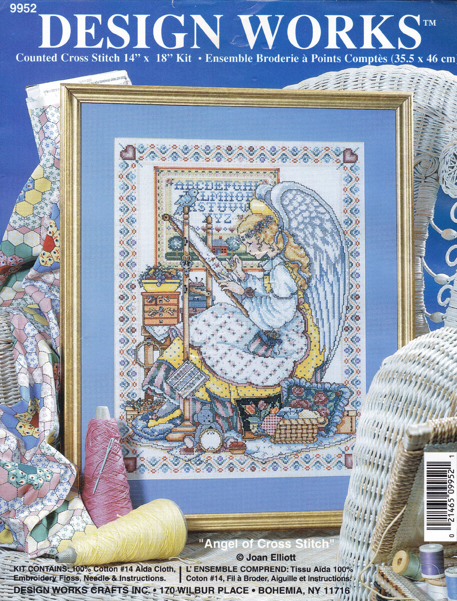 превью набора Angel of Cross Stitch, производитель Design Works, фото автора блога