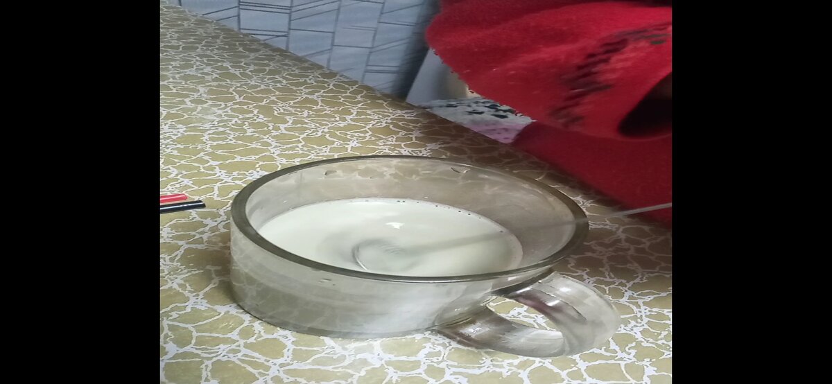 Взбитое матча- латте. 