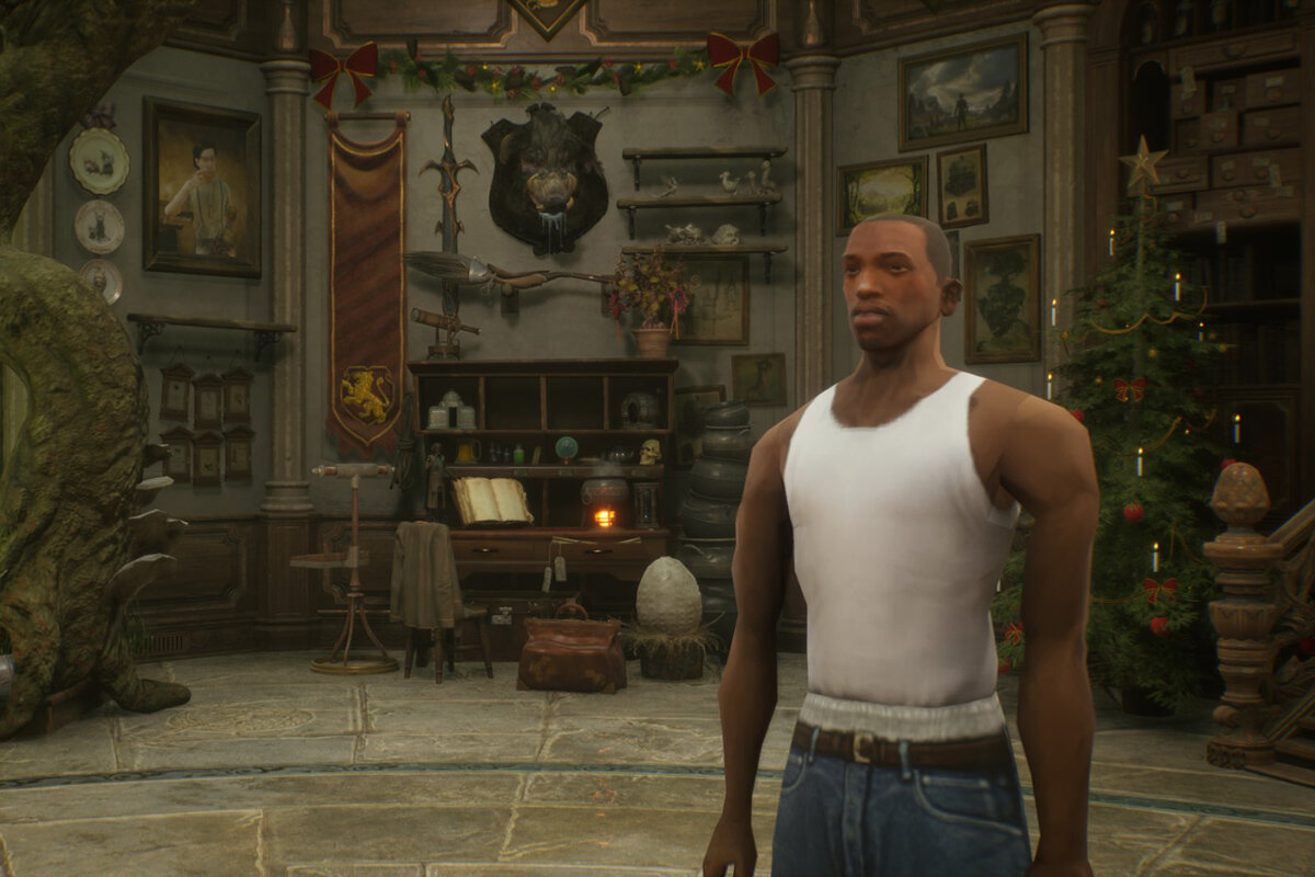 Gta 5 carl johnson mod фото 72