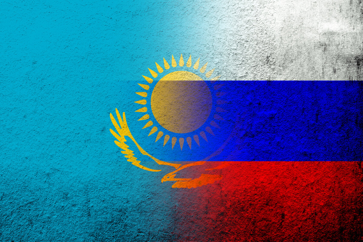 Флаг Казахстан Грандж без фона